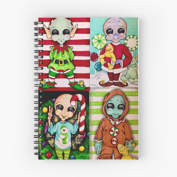 Item preview, Christmas Alien Collection designed and sold by Katrina  Brown.