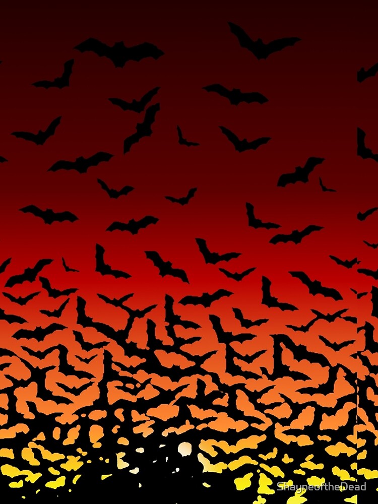 Bat Sunset by ShayneoftheDead