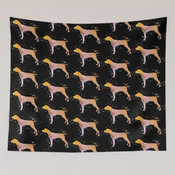 Item preview, German Shorthaired Pointer Watercolor Silhouette Dark designed and sold by PawsitiveGifts.