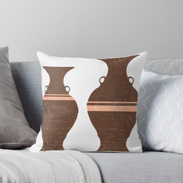 Item preview, Greek Pottery 38 - Hydria - Terracotta Series - Modern, Contemporary, Minimal Abstract - Auburn designed and sold by Studio Grafiikka.