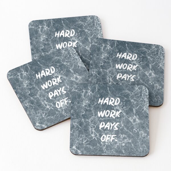 Item preview, Hard Work Pays Off designed and sold by ThePrintees.