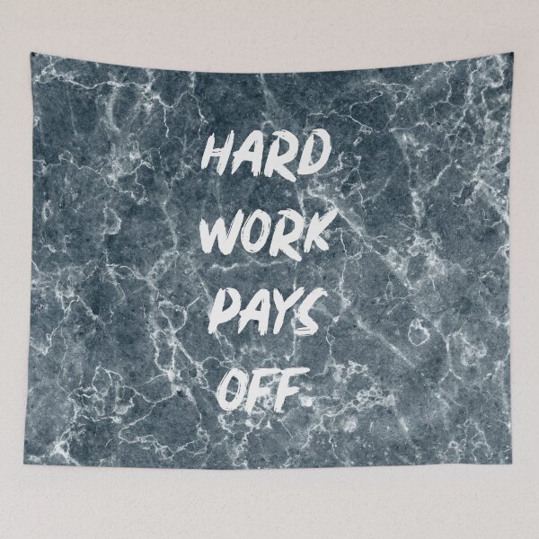 Item preview, Hard Work Pays Off designed and sold by ThePrintees.