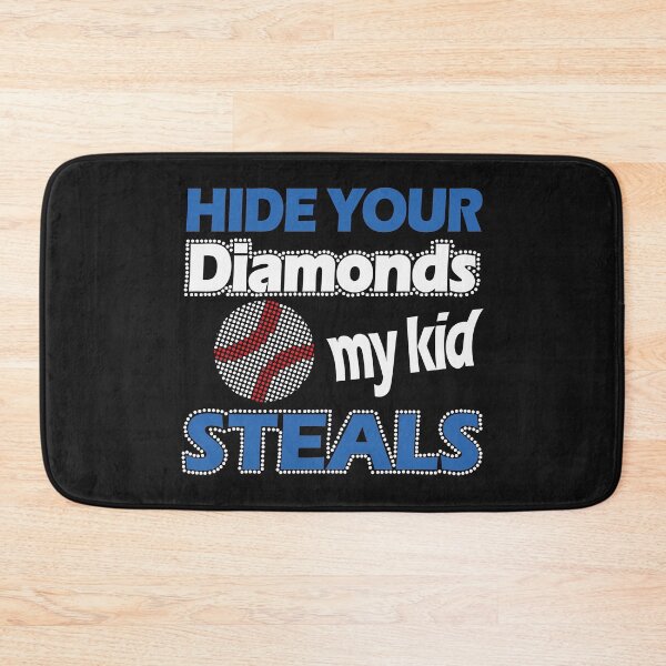 Item preview, Funny baseball softball hide your diamonds kid steals gift designed and sold by BRtisticDesigns.
