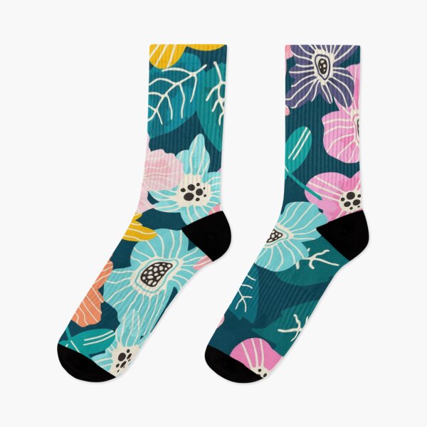 Aperçu de l'œuvre Fleurs mignonnes - rose, aqua créée et vendue par pugmom4.