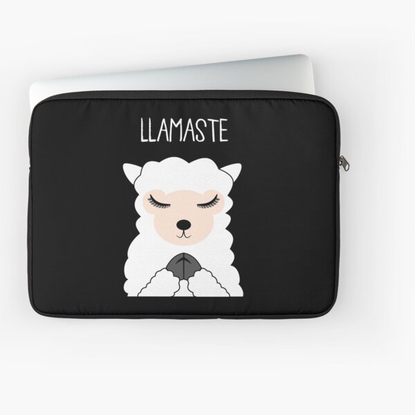 Lama namaste drôle Housse d'ordinateur