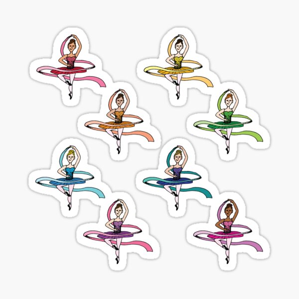 Ballet Pattern Sticker