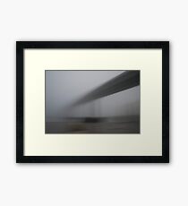 the bridge Framed Print