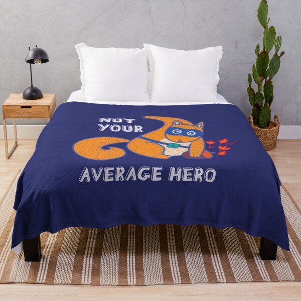 Item preview, Nut Your Average Hero (Squirrel Superhero) designed and sold by Awesomesauce-ST.