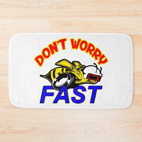 Item preview, Do not worry; Bee fast; designed and sold by StickerApe.