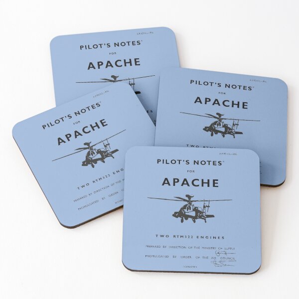 Item preview, Pilot's Notes for Apache designed and sold by Project Cancelled.