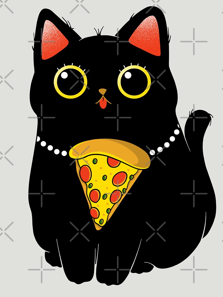 Pizza Cat by GODZILLARGE