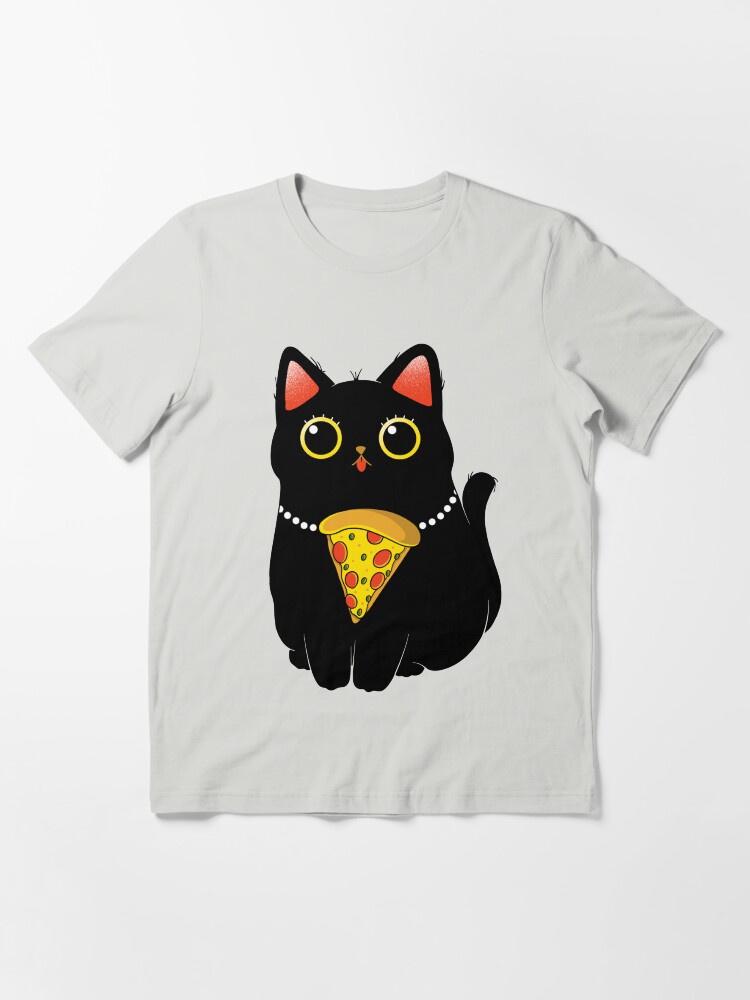 Alternate view of Pizza Cat Essential T-Shirt