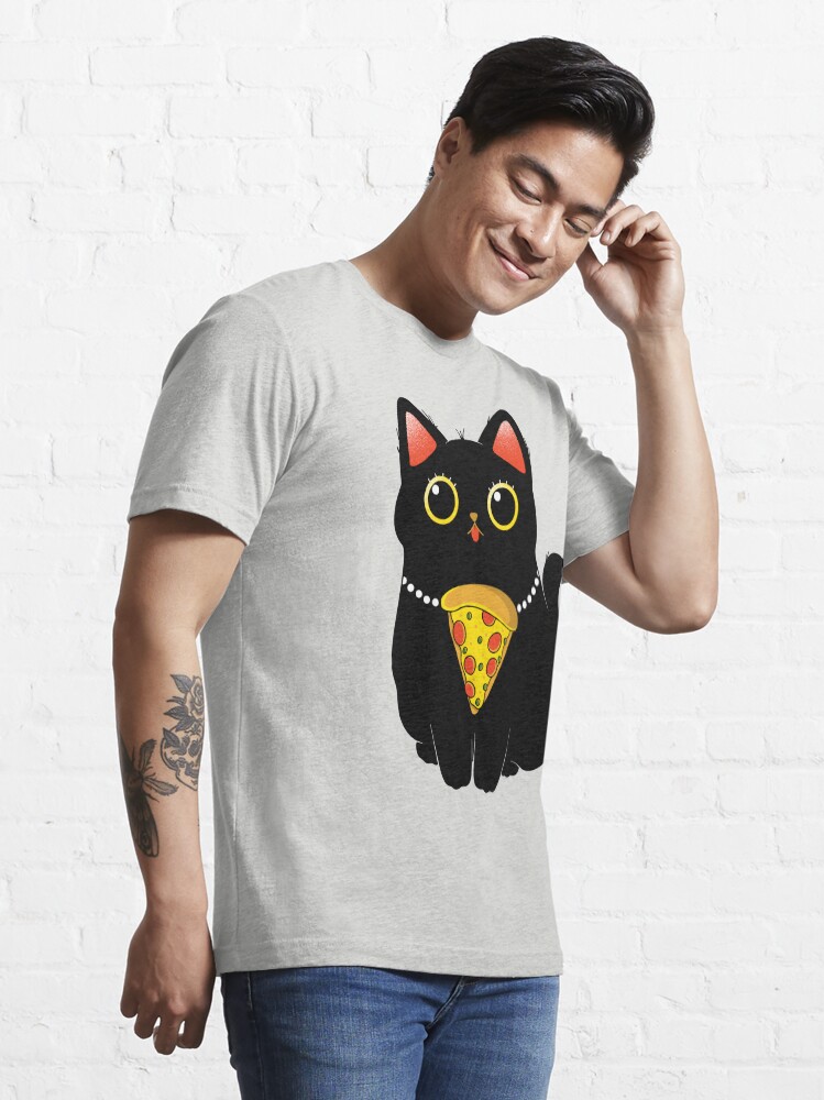 Alternate view of Pizza Cat Essential T-Shirt