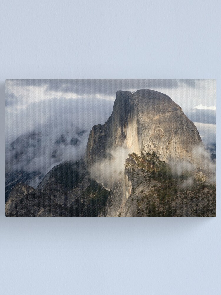 Alternate view of Half Dome in Storm Canvas Print