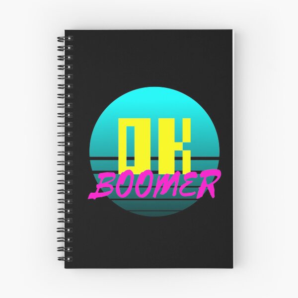 Item preview, OK Boomer 80's Retro Synthwave designed and sold by Yo Printy.