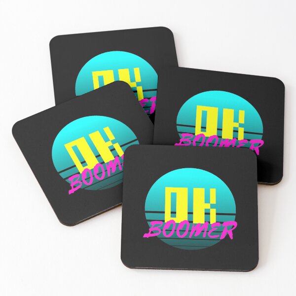 Item preview, OK Boomer 80's Retro Synthwave designed and sold by Yo Printy.