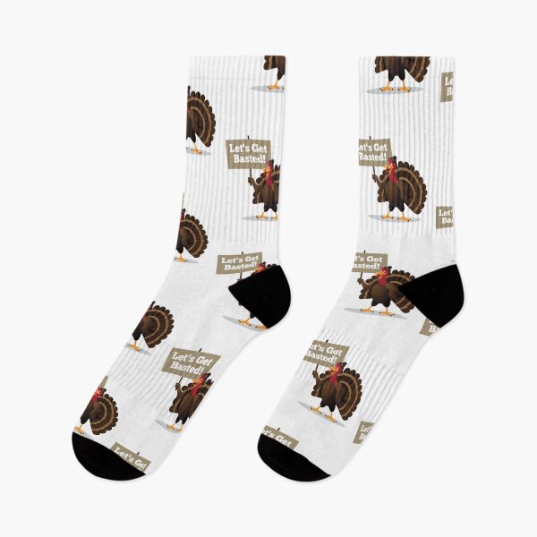 Item preview, Funny Lets Get Basted Happy Thanksgiving Gobble Day Turkey Holiday Novelty Gifts designed and sold by aqualiontees.