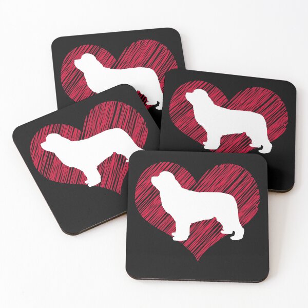 Item preview, Newfoundland Lovers gift I love dog parent dog mom, dog dad  dog owner gift idea designed and sold by LoveEveryWear.