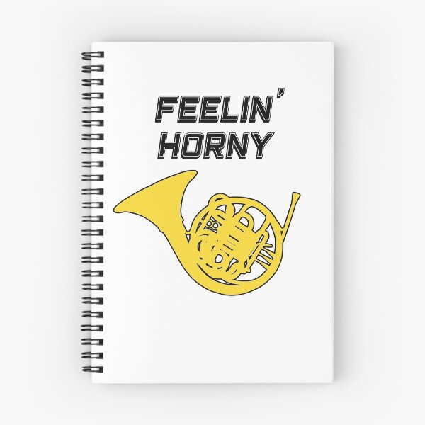 Item preview, French Horn - FEELIN' HORNY - F Horn gift designed and sold by HEJAshirts.