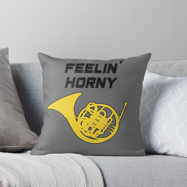 Item preview, French Horn - FEELIN' HORNY - F Horn gift designed and sold by HEJAshirts.