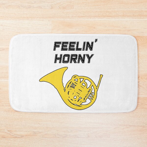 Item preview, French Horn - FEELIN' HORNY - F Horn gift designed and sold by HEJAshirts.
