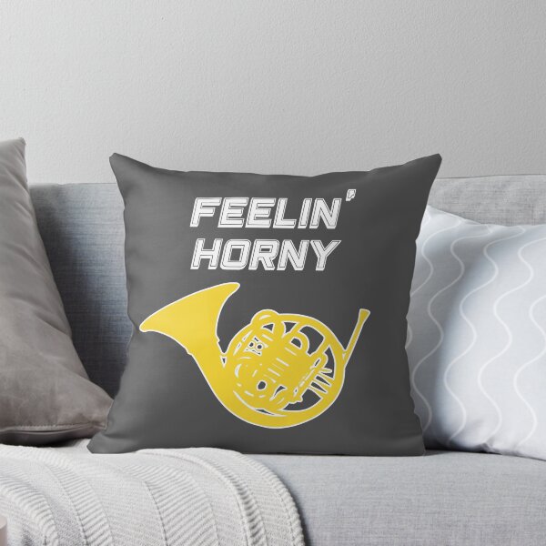 Item preview, French Horn - FEELIN' HORNY - F Horn gift designed and sold by HEJAshirts.