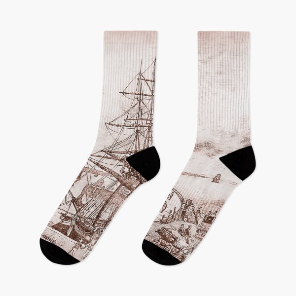 Item preview, Leith Harbour, Scotland designed and sold by AM FineArtPrints.