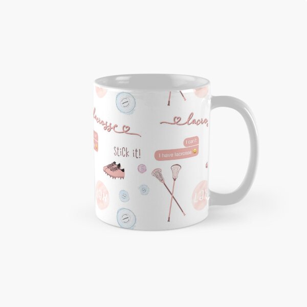 Item preview, Peach Blush Pink Watercolor Lacrosse Pack designed and sold by The-Goods.