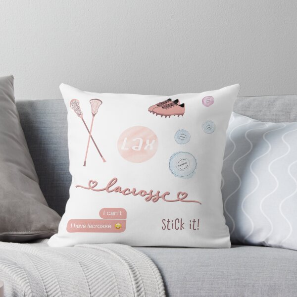 Artikelvorschau, Pfirsichrosa Aquarell Lacrosse Pack entworfen und verkauft von The-Goods.