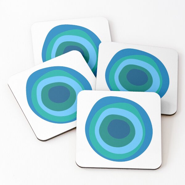 Item preview, Blue Abstract Spot Pattern designed and sold by Adam Regester.