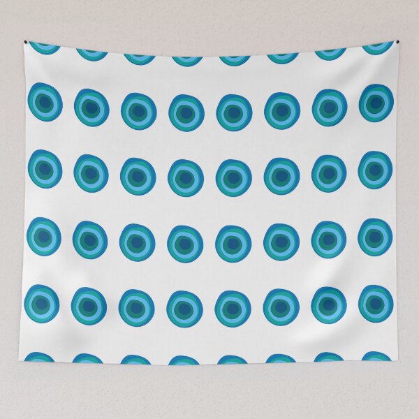 Item preview, Blue Abstract Spot Pattern designed and sold by Adam Regester.