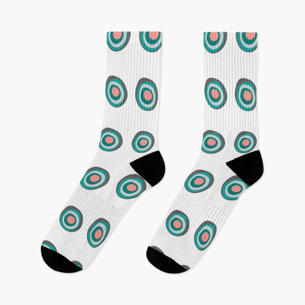 Item preview, Coral & Teal Abstract Spot Pattern designed and sold by Adam Regester.