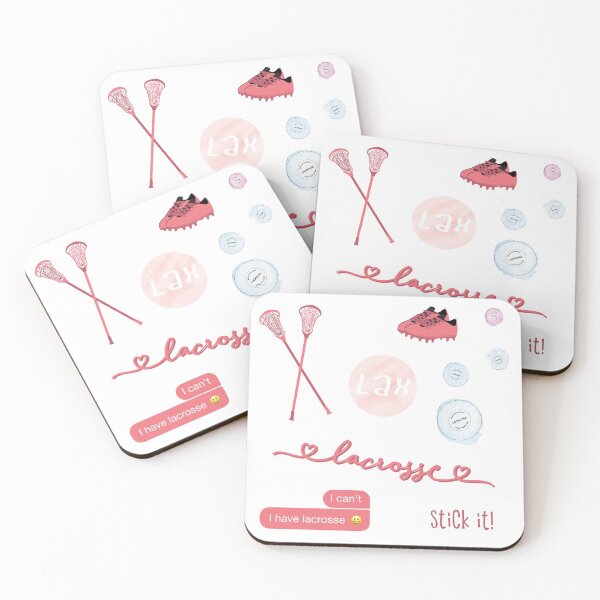 Item preview, Coral Watercolor Lacrosse Pack designed and sold by The-Goods.