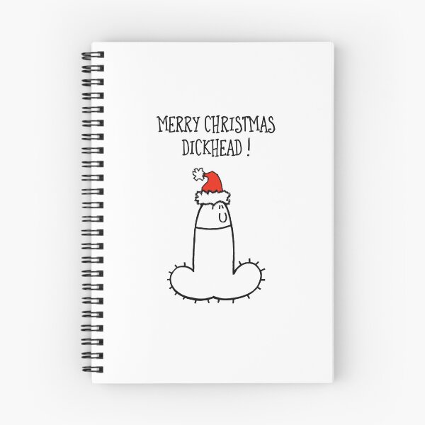 Aperçu de l'œuvre Joyeux Noël Dickhead créée et vendue par Adam Regester.