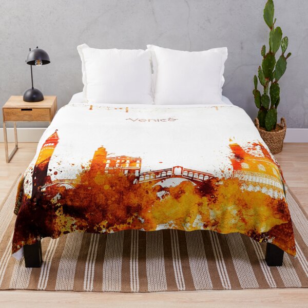 Item preview, Venice Italy Red Yellow Skyline designed and sold by DimDom.