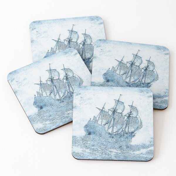 Artikelvorschau, Galeone auf dem Meer entworfen und verkauft von AM FineArtPrints.