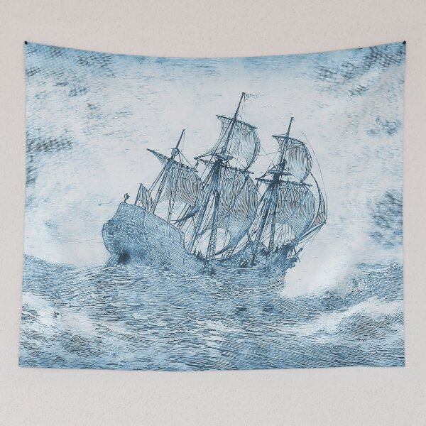 Item preview, Galleon on the Sea designed and sold by AM FineArtPrints.