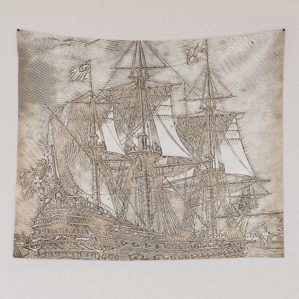 Item preview, Galleon on the Sea designed and sold by AM FineArtPrints.