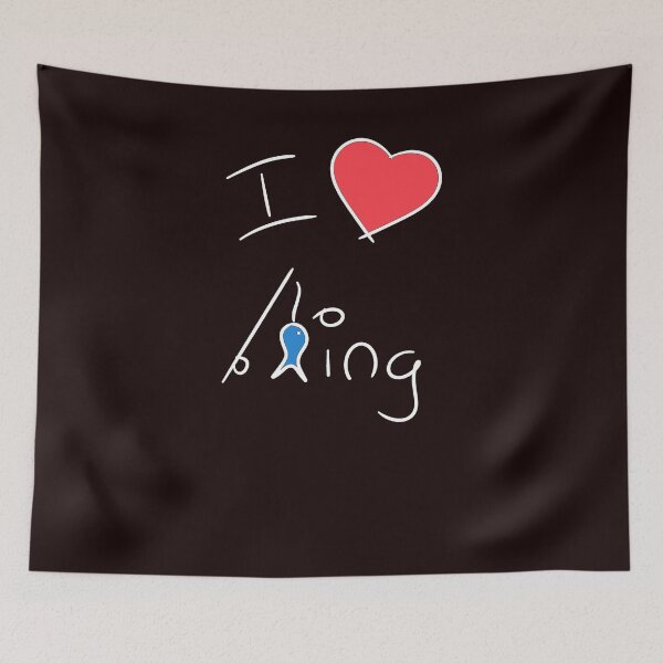 Item preview,  I love fishing I love fishing anglers designed and sold by Naohiro.