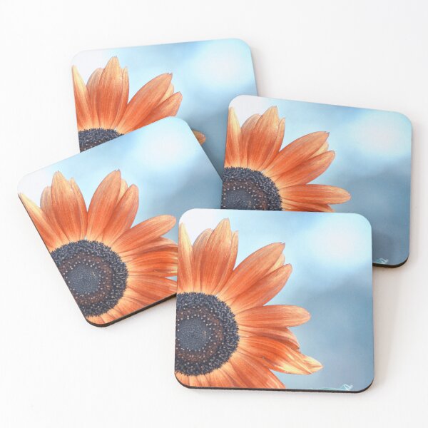 Item preview, VIBRANT ORANGE SUNFLOWER designed and sold by Teresa Chipperfield.