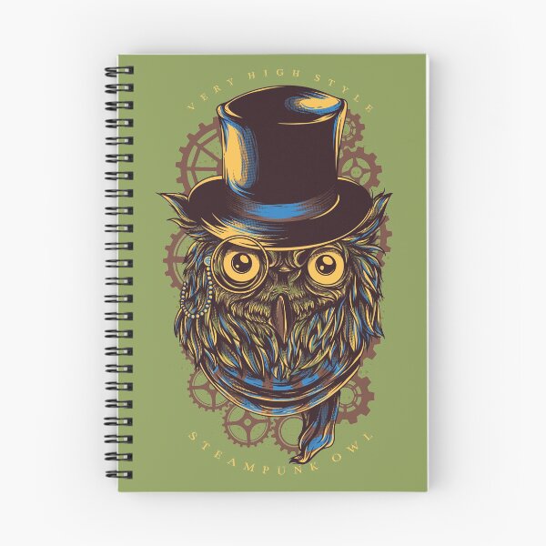 Item preview, Clever Steampunk Owl designed and sold by AngHellic.