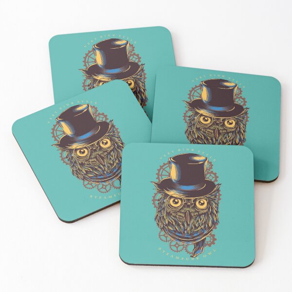 Item preview, Clever Steampunk Owl designed and sold by AngHellic.