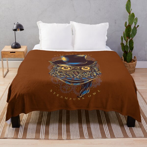 Item preview, Clever Steampunk Owl designed and sold by AngHellic.