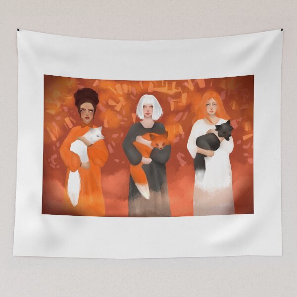 Item preview, foxes designed and sold by Ebrawb.