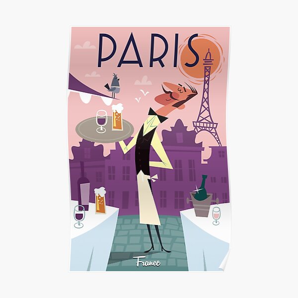 Paris poster Poster
