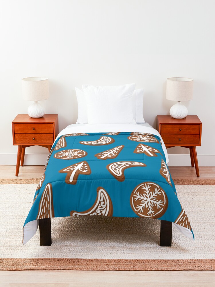 Alternate view of Christmas cookies Comforter