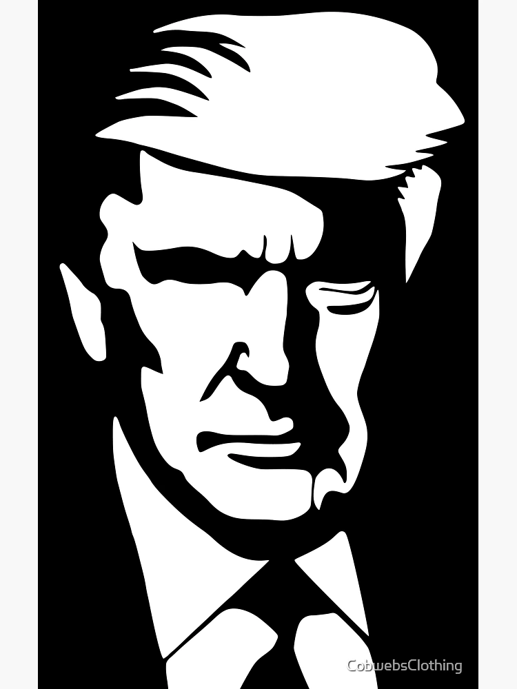 Donald Trump President Profile 8.5 x 11 Custom Stencil FAST FREE