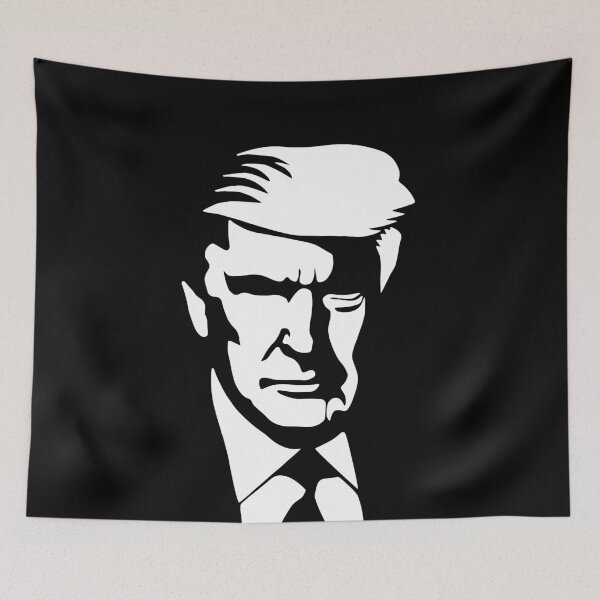 Item preview, President Donald Trump Silhouette designed and sold by CobwebsClothing.