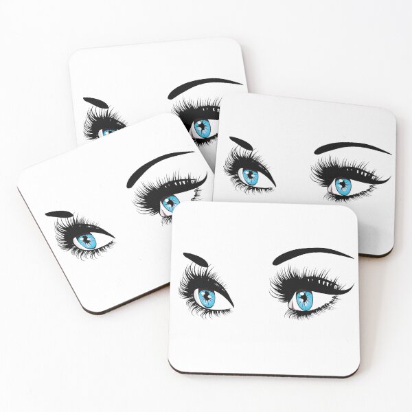Item preview, Blue eyes with long eyelashes  designed and sold by AnnArtshock.
