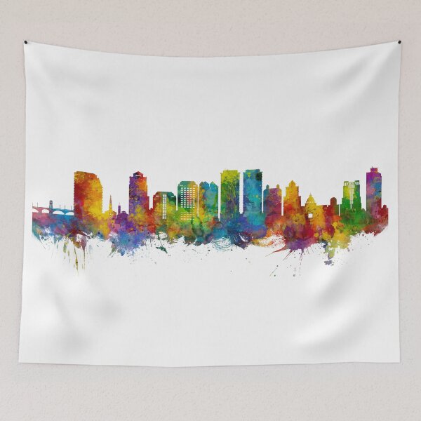 Item preview, West Palm Beach Florida Skyline designed and sold by ArtPrints.